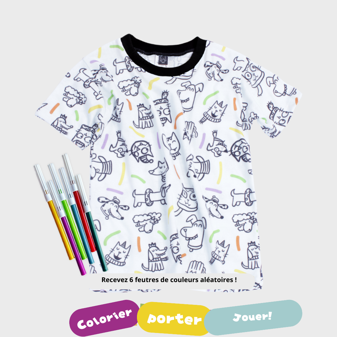 Chemise à Motifs d’Animaux