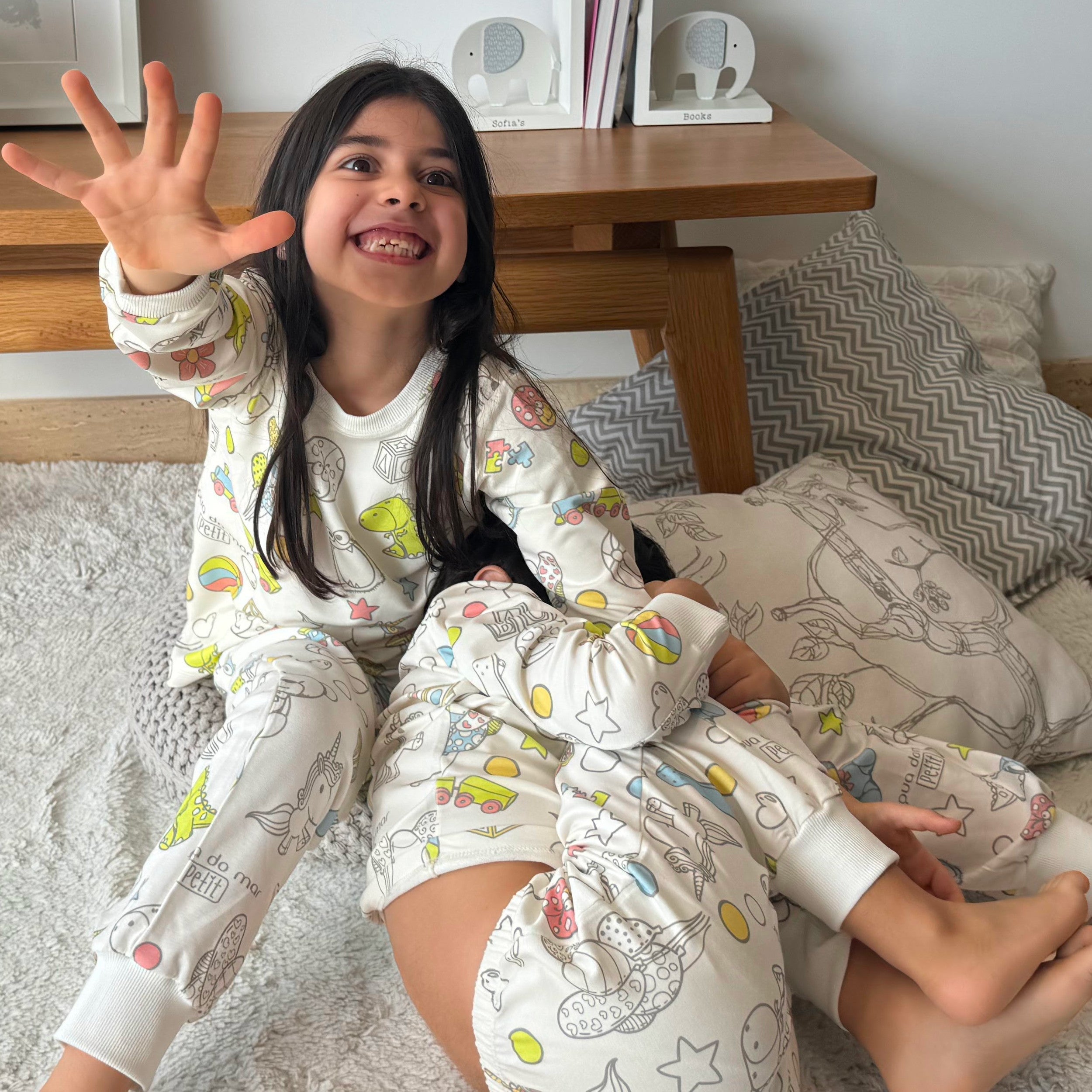 Kit Pyjama Toys – kit créatif pour enfants avec pyjama à colorier et accessoires