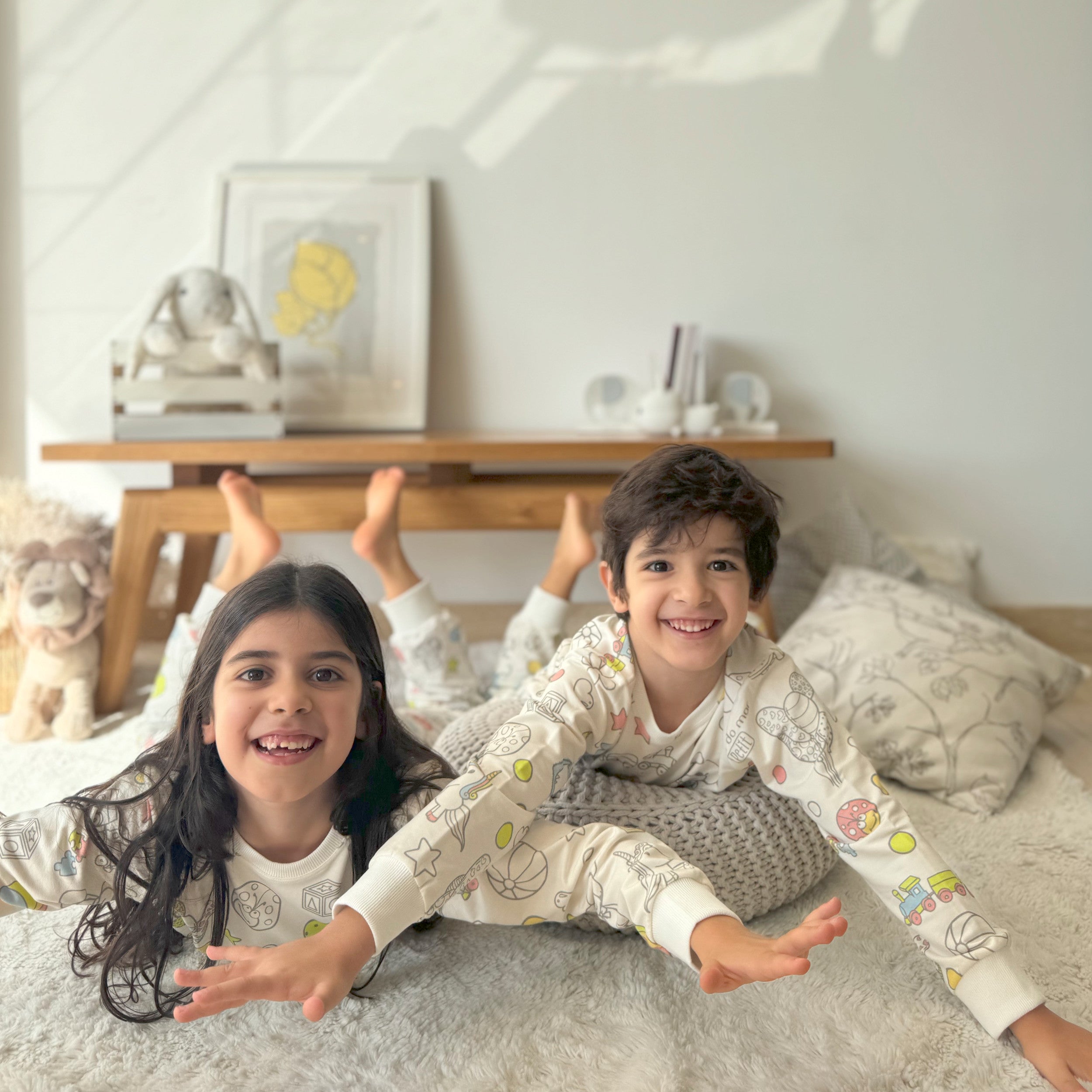Kit Pyjama Toys – kit créatif pour enfants avec pyjama à colorier et accessoires