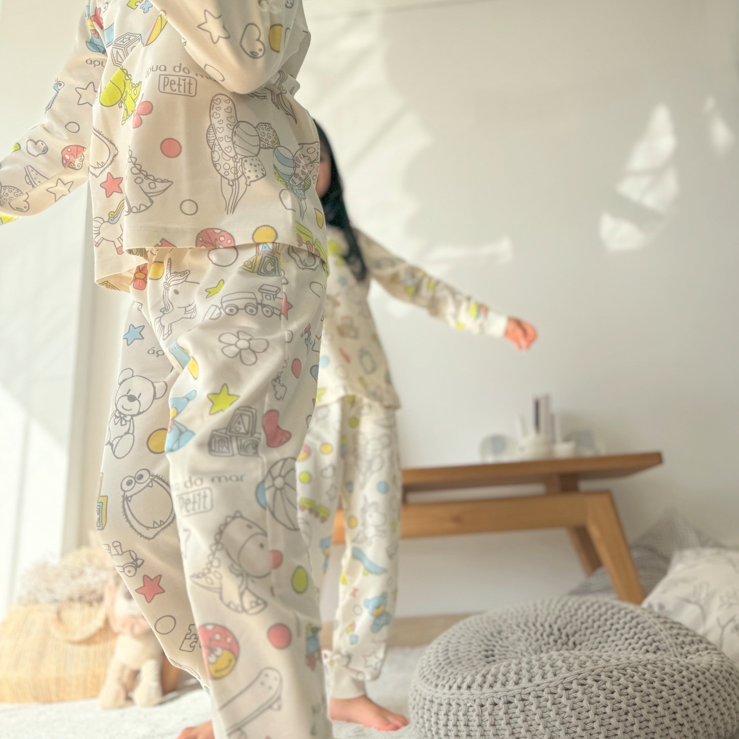 Kit Pyjama Toys – kit créatif pour enfants avec pyjama à colorier et accessoires